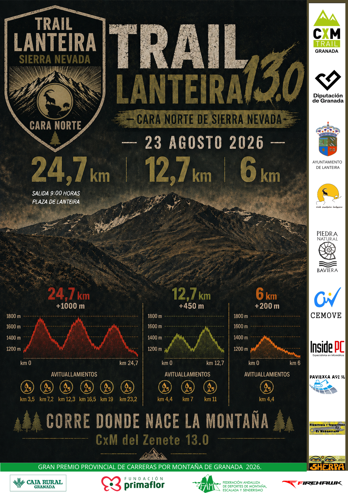 CXM DEL ZENETE 13.0 - CIRCUITO CXM DIPUTACI�N DE GRANADA